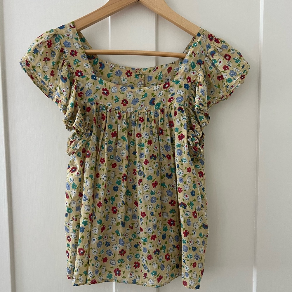 DÔEN Floral Blouse